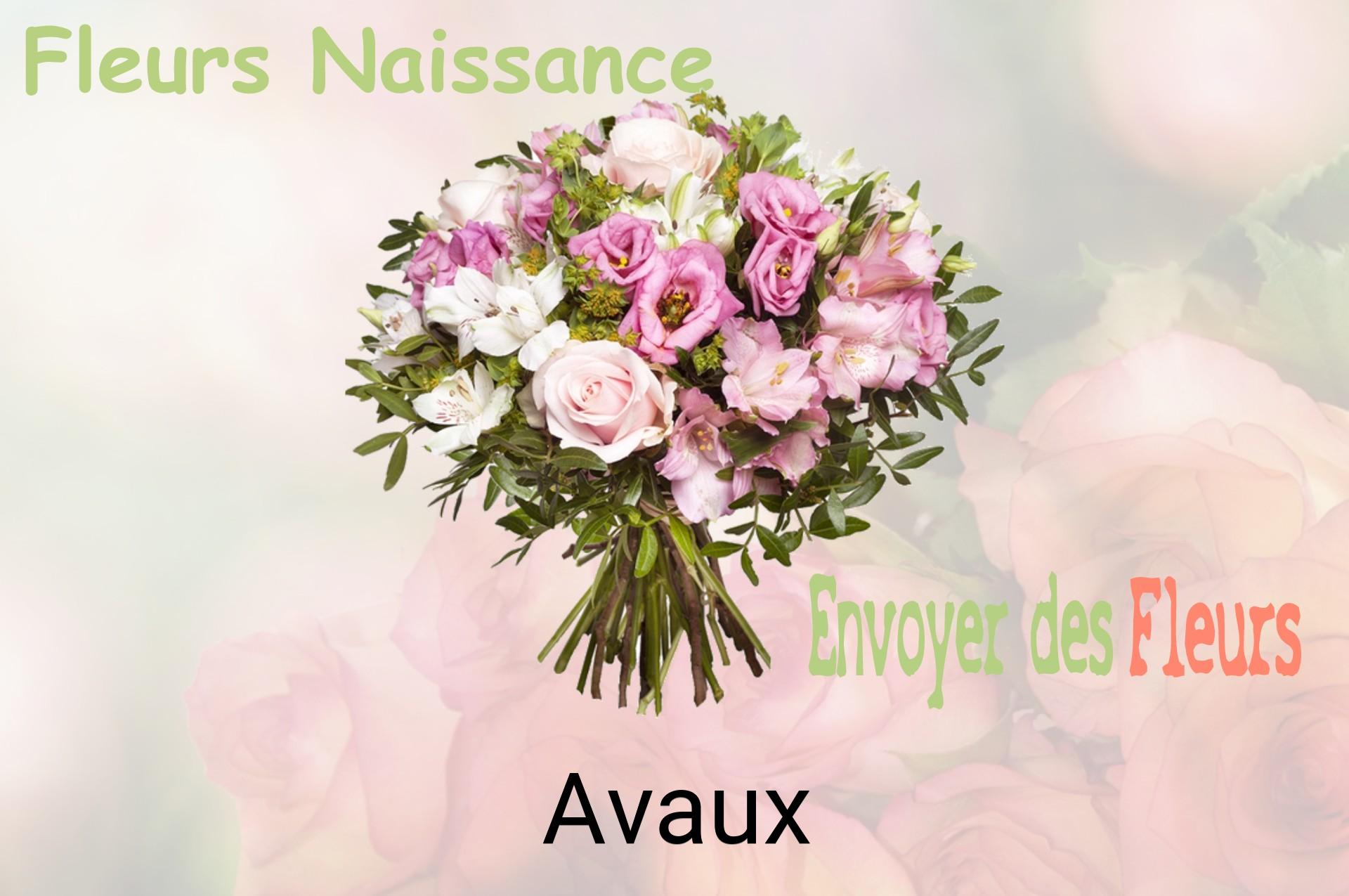 Bouquet de fleurs de naissance livré à Avaux